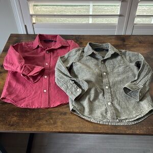 Long sleeve collared Boys shirt 3T bundle